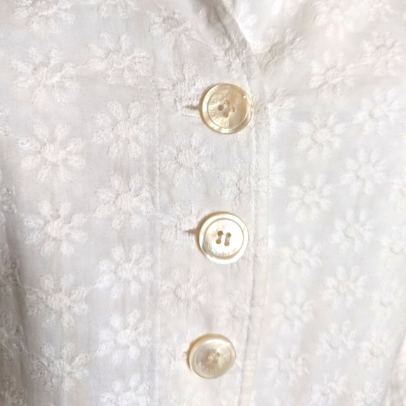 Bogner Jacket Floral print Quarter Sleeves V Neck Sunflower 🌻 - Picture 5 of 6